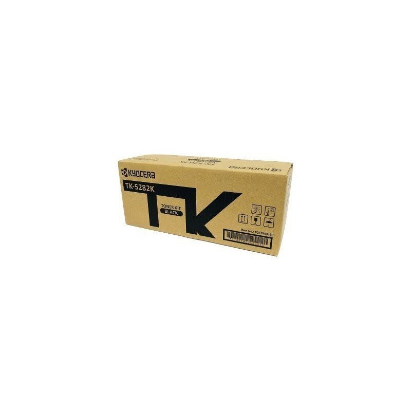 Tóner Kyocera TK-5282K - 13000 páginas, Negro, ECOSYS P6235cdn